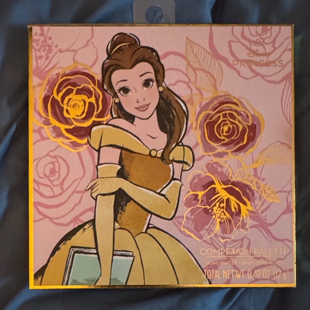 Disney Belle Makeup Palette with Pink and Brown Shades
